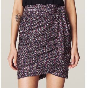 ba&sh Multicolor Textured Skirt